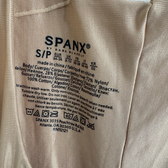 SPANX Beige Full-Body Sculpting Bodysuit - Picture 3 of 4